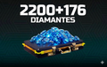 2376 diamantes